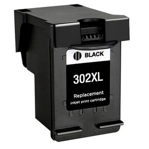 HP 302XL Black High Yield Remanufactured Ink Cartridge (F6U68AE)