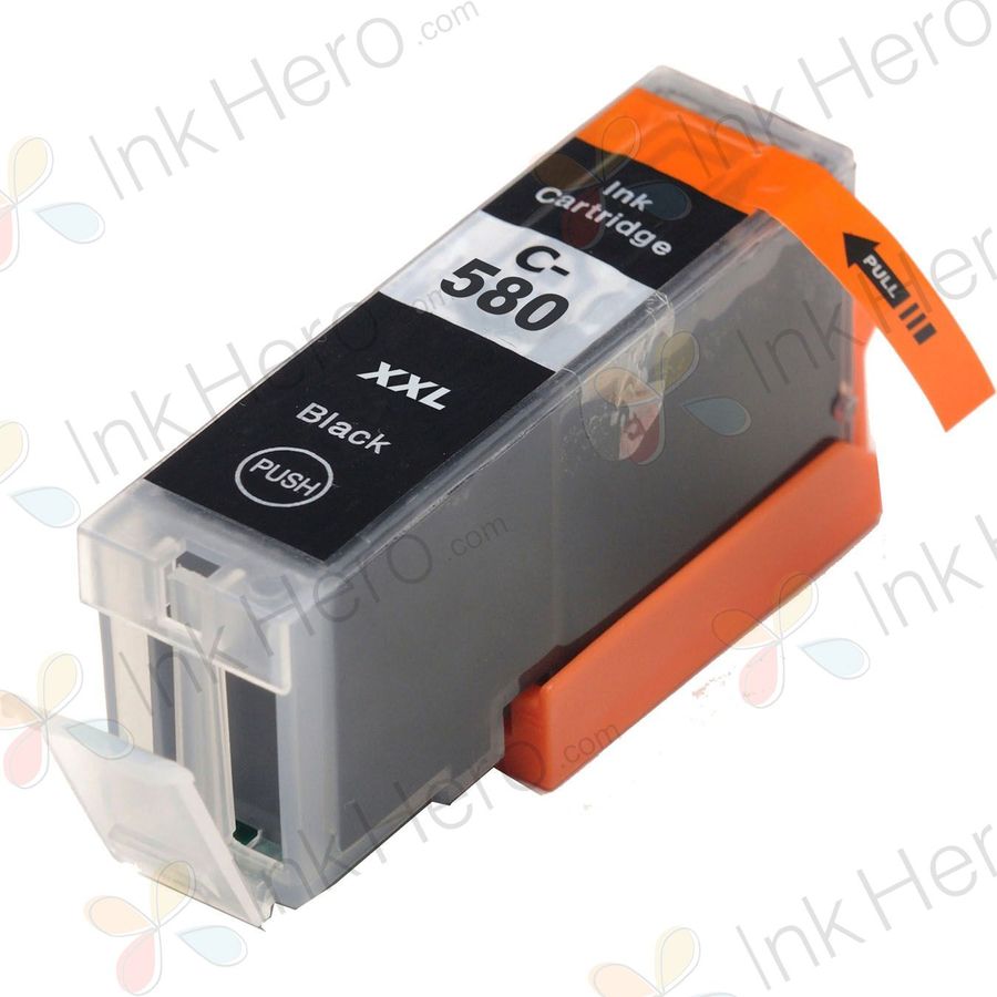 Canon PGI-580XXL Compatible Pigment Black Super High-Yield Ink Cartridge (1970C001)