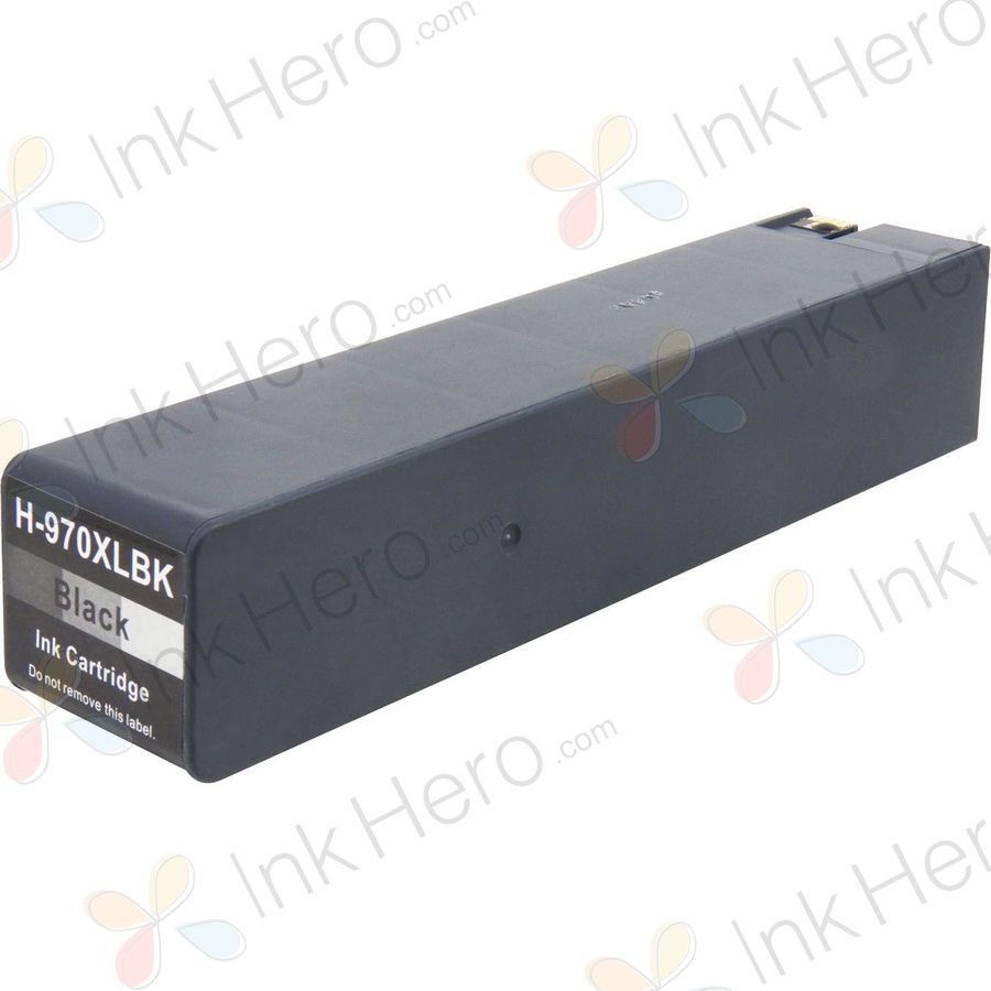 HP 970XL Black High-Yield Remanufactured Ink Cartridge (CN625AE)